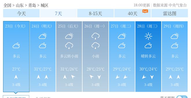 陈官镇天气预报更新通知